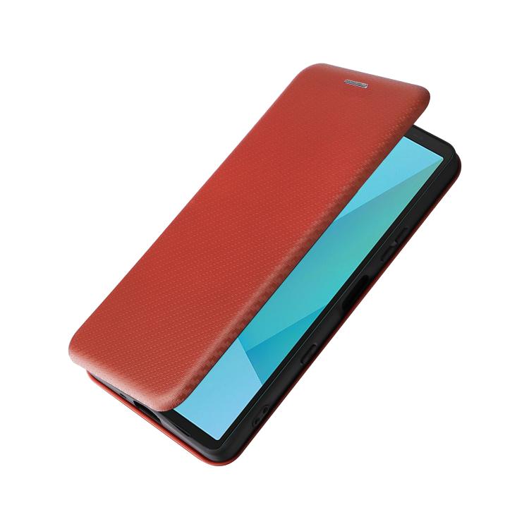 For Sony Xperia 10 VII Carbon Fiber Texture Flip Leather Phone Case