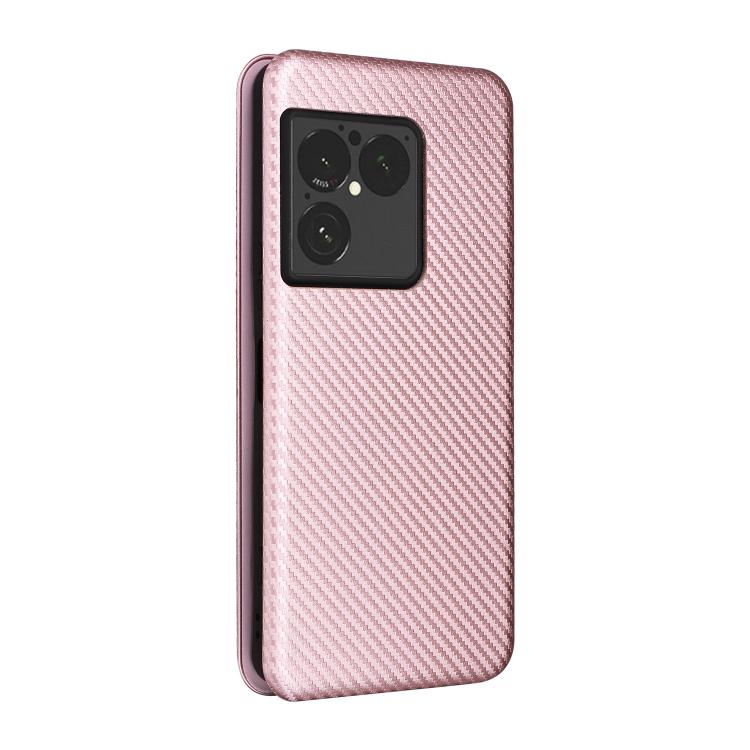 For Sony Xperia 1 VIII Carbon Fiber Texture Flip Leather Phone Case