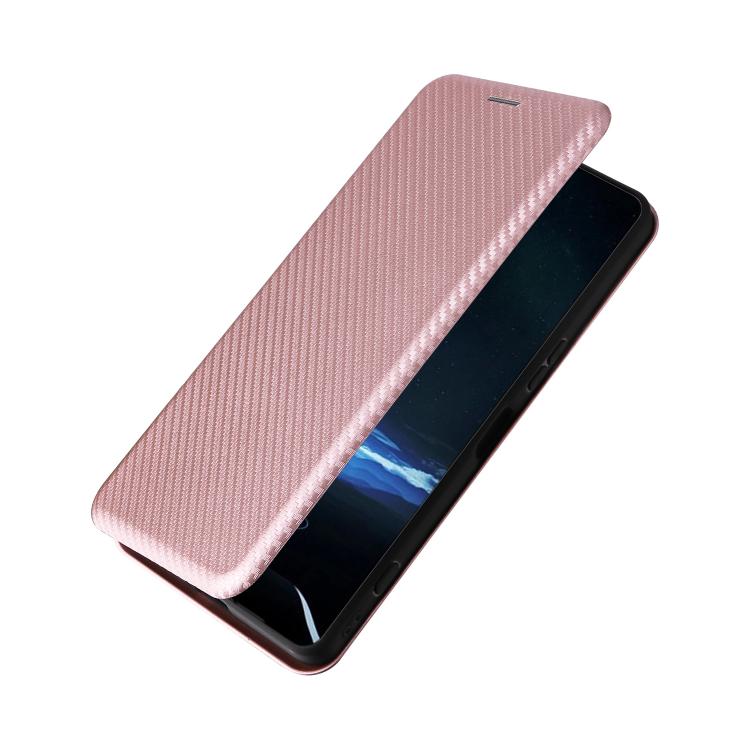 For Sony Xperia 1 VIII Carbon Fiber Texture Flip Leather Phone Case
