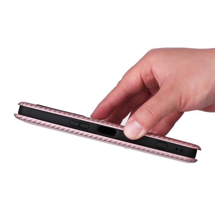 For Sony Xperia 1 VIII Carbon Fiber Texture Flip Leather Phone Case