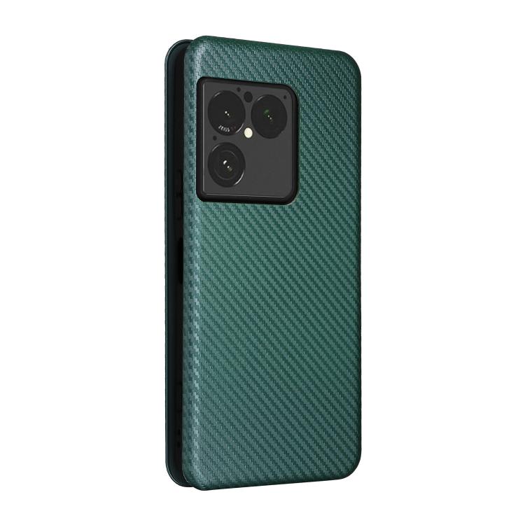 For Sony Xperia 1 VIII Carbon Fiber Texture Flip Leather Phone Case