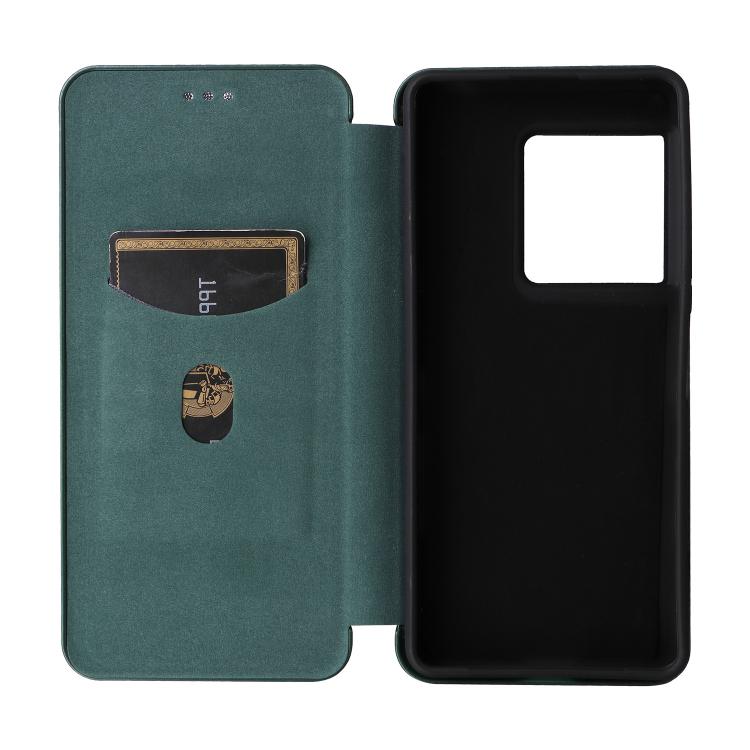 For Sony Xperia 1 VIII Carbon Fiber Texture Flip Leather Phone Case