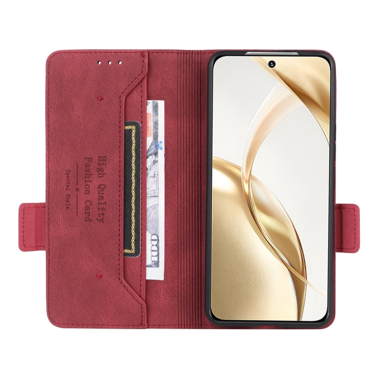 For Honor 200 Magnetic Clasp Flip Leather Phone Case