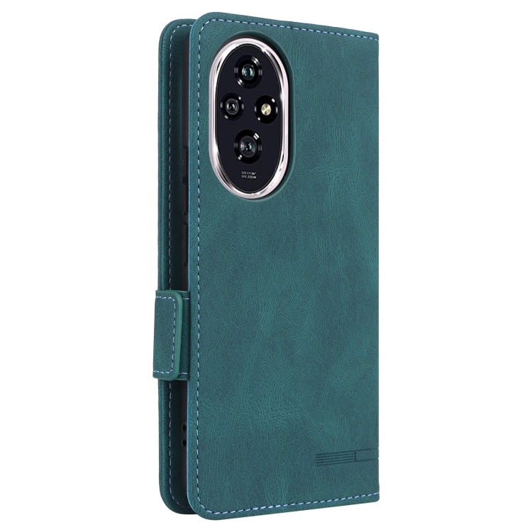 For Honor 200 Magnetic Clasp Flip Leather Phone Case