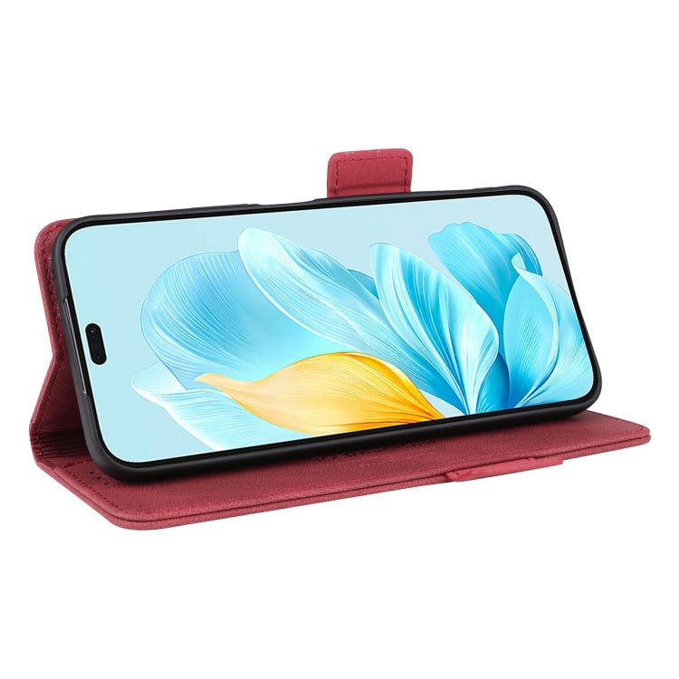 For Honor 200 Lite Global Magnetic Clasp Flip Leather Phone Case