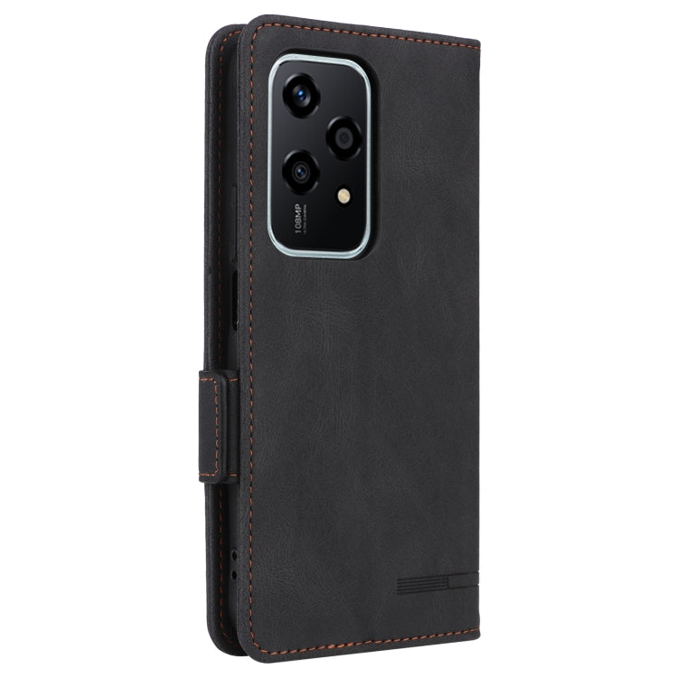 For Honor 200 Lite Global Magnetic Clasp Flip Leather Phone Case