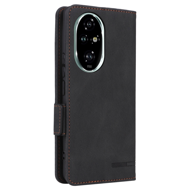 For Honor 200 Pro Magnetic Clasp Flip Leather Phone Case