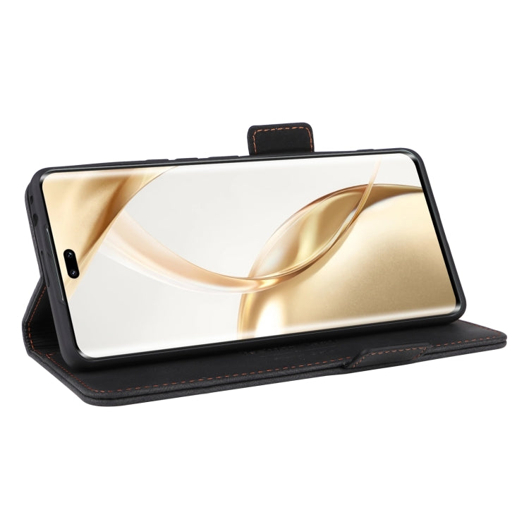 For Honor 200 Pro Magnetic Clasp Flip Leather Phone Case
