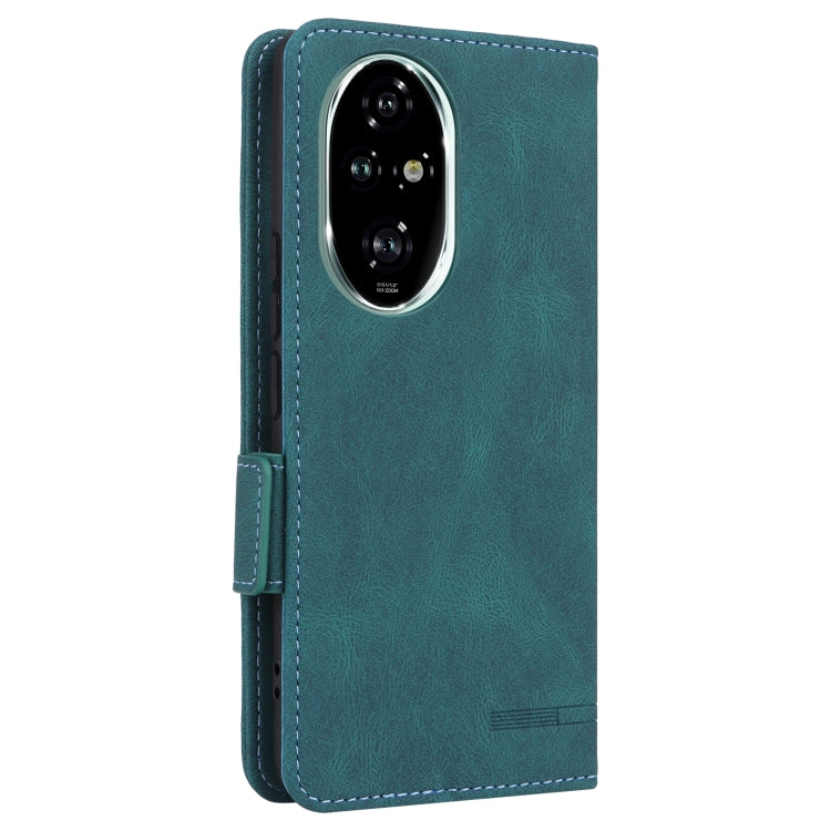 For Honor 200 Pro Magnetic Clasp Flip Leather Phone Case
