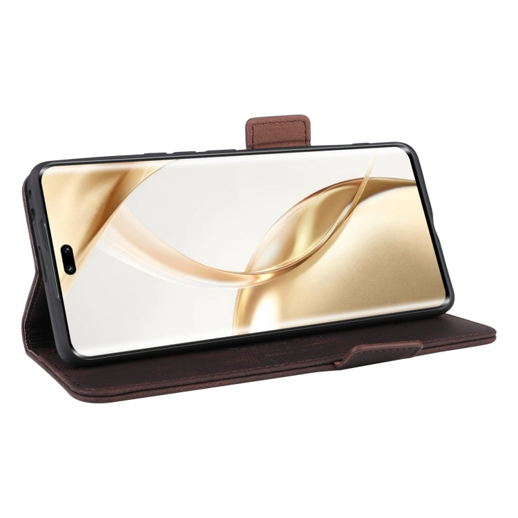 For Honor 200 Pro Magnetic Clasp Flip Leather Phone Case