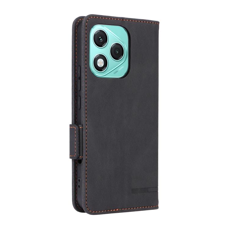 For Honor 400 Lite Global Magnetic Clasp Flip Leather Phone Case