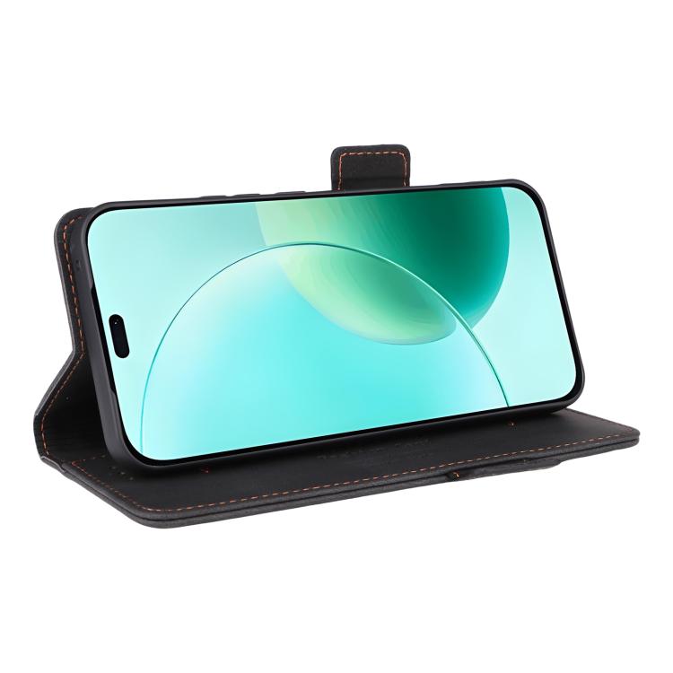 For Honor 400 Lite Global Magnetic Clasp Flip Leather Phone Case