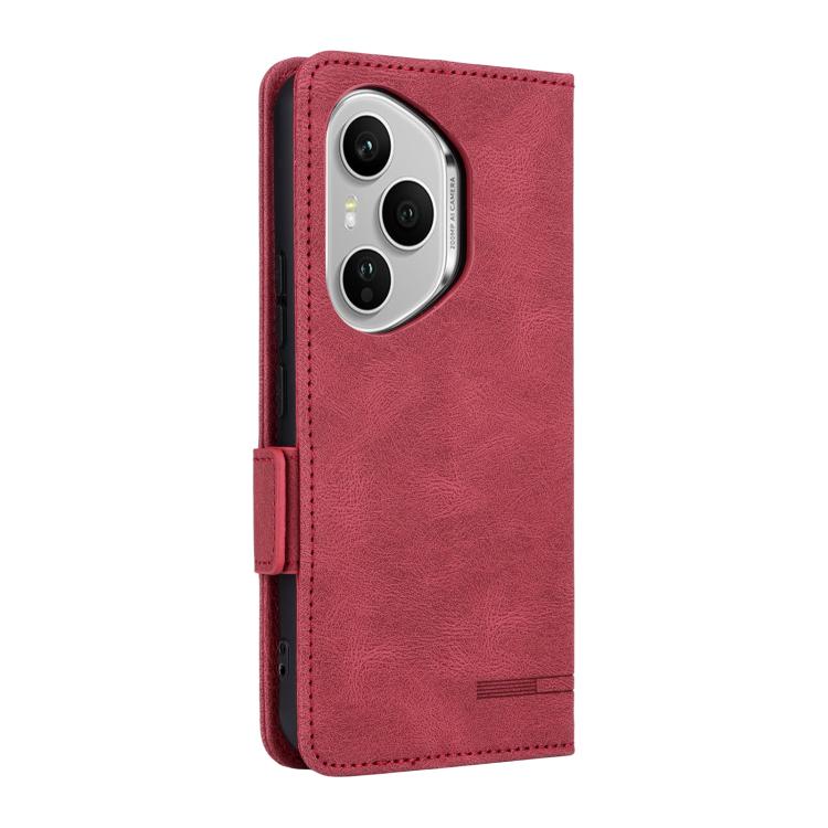 For Honor 400 Pro Global 160.8mm Magnetic Clasp Flip Leather Phone Case