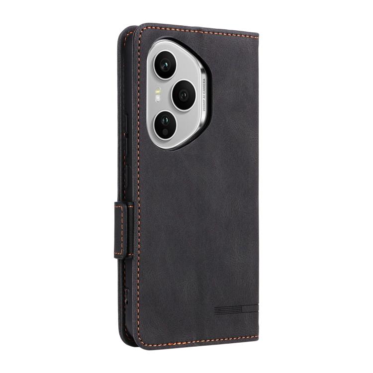 For Honor 400 Pro Global 160.8mm Magnetic Clasp Flip Leather Phone Case