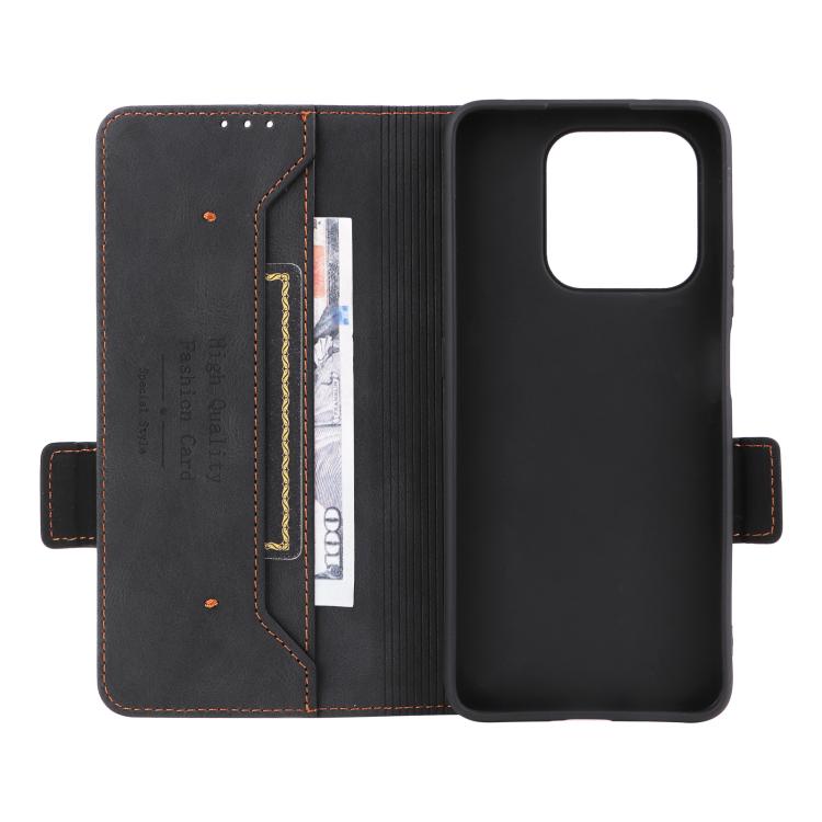 For Honor 400 Smart 5G / X7d 5G Magnetic Clasp Flip Leather Phone Case
