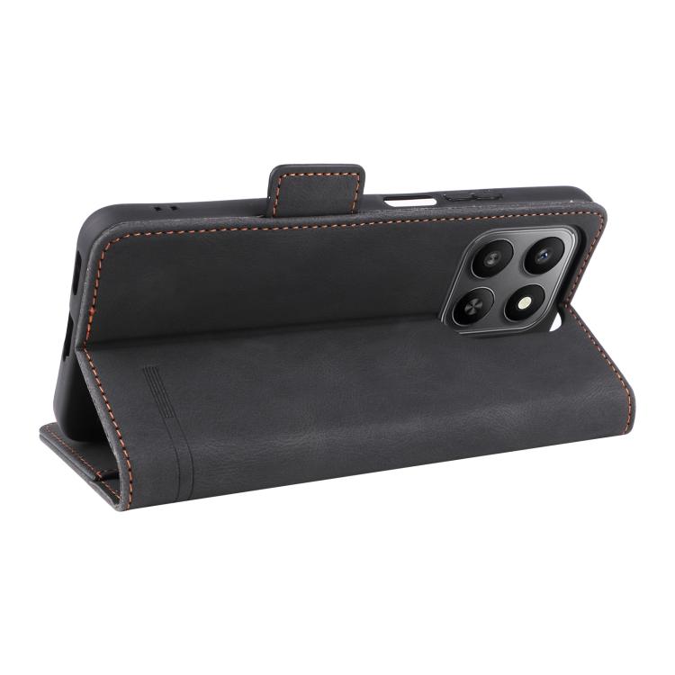 For Honor 400 Smart 5G / X7d 5G Magnetic Clasp Flip Leather Phone Case