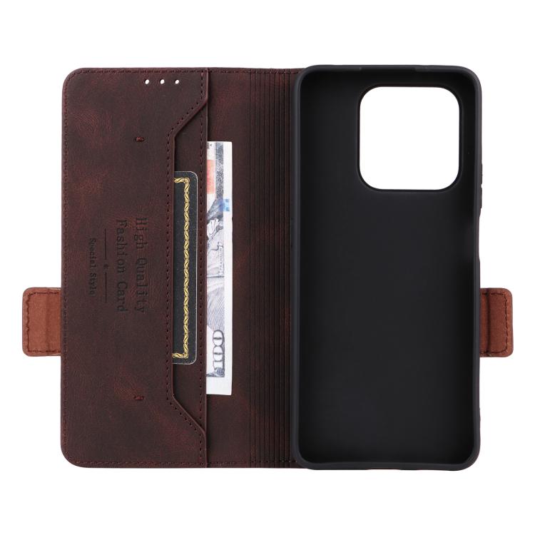 For Honor 400 Smart 5G / X7d 5G Magnetic Clasp Flip Leather Phone Case