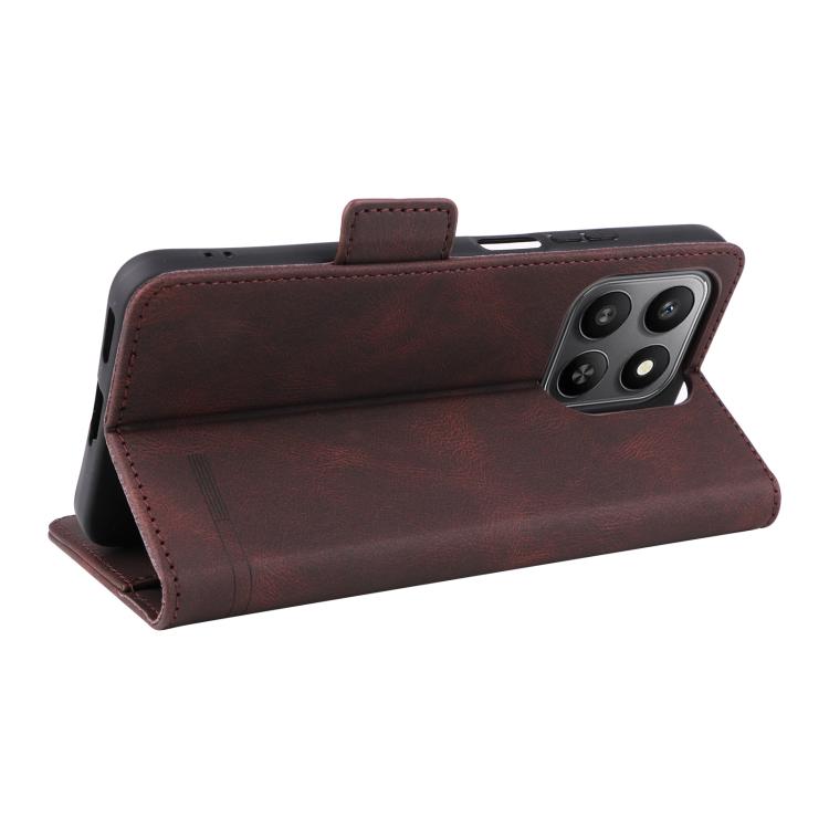 For Honor 400 Smart 5G / X7d 5G Magnetic Clasp Flip Leather Phone Case