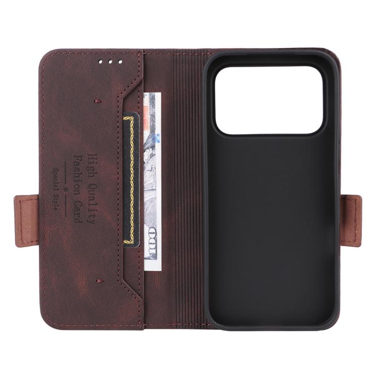 For Honor 600 / 600 Pro Global Magnetic Clasp Flip Leather Phone Case
