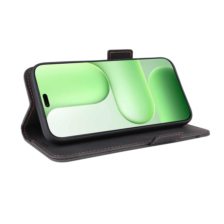 For Honor 600 Lite Global Magnetic Clasp Flip Leather Phone Case