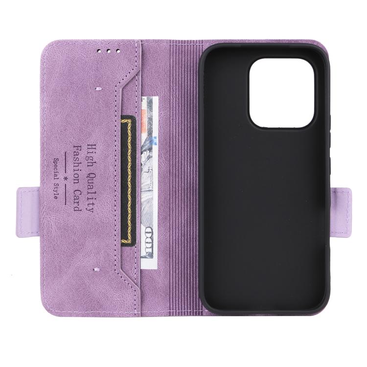 For Honor 600 Lite Global Magnetic Clasp Flip Leather Phone Case