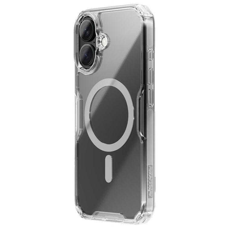 For iPhone 16 Pro Max NILLKIN Ultra Clear Magsafe PC + TPU Phone Case