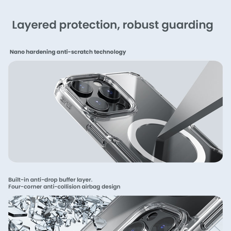 For iPhone 16 Pro NILLKIN Ultra Clear Magsafe PC + TPU Phone Case
