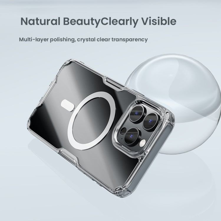 For iPhone 16 Pro NILLKIN Ultra Clear Magsafe PC + TPU Phone Case