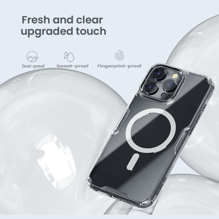 For iPhone 16 Pro NILLKIN Ultra Clear Magsafe PC + TPU Phone Case