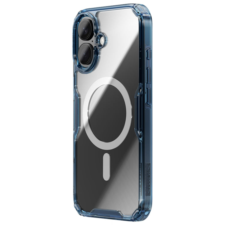 For iPhone 16 Plus NILLKIN Ultra Clear Magsafe PC + TPU Phone Case