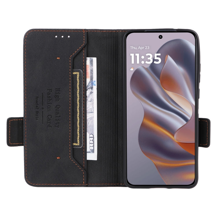 For Motorola Edge 50 Neo 5G Magnetic Clasp Leather Phone Case