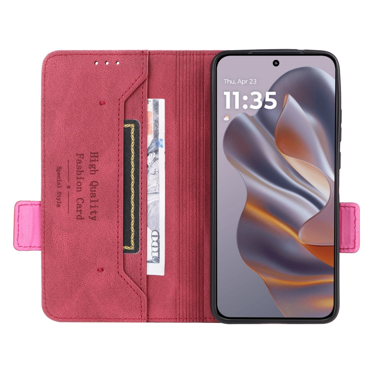 For Motorola Edge 50 Neo 5G Magnetic Clasp Leather Phone Case