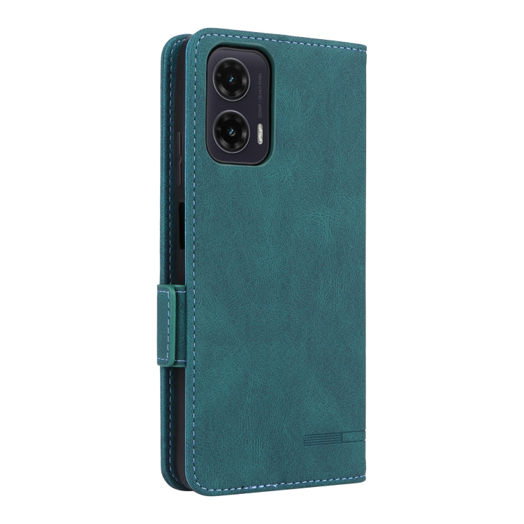 For Motorola Moto G35 5G Magnetic Clasp Leather Phone Case