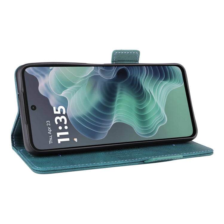 For Motorola Moto G35 5G Magnetic Clasp Leather Phone Case