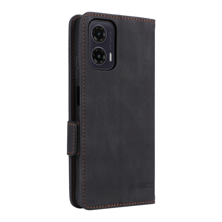 For Motorola Moto G35 5G Magnetic Clasp Leather Phone Case