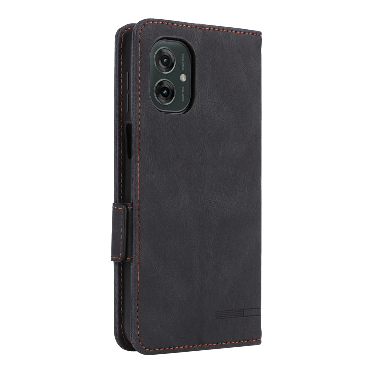 For Motorola Moto G55 5G Magnetic Clasp Leather Phone Case