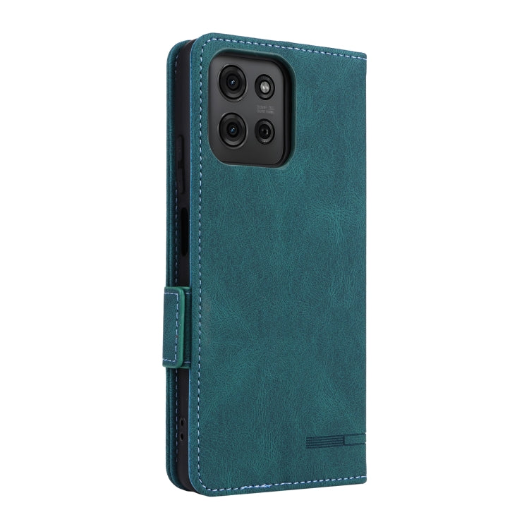 For Motorola Moto G75 5G Magnetic Clasp Leather Phone Case