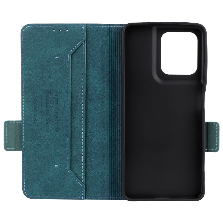 For Motorola Moto G75 5G Magnetic Clasp Leather Phone Case