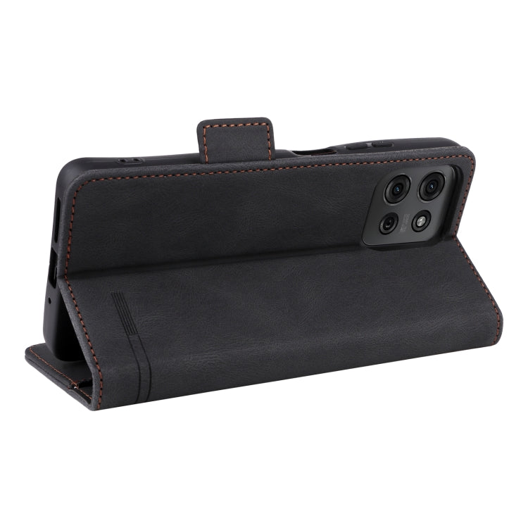 For Motorola Moto G75 5G Magnetic Clasp Leather Phone Case