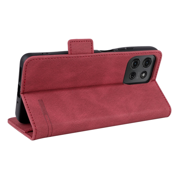 For Motorola Moto G75 5G Magnetic Clasp Leather Phone Case