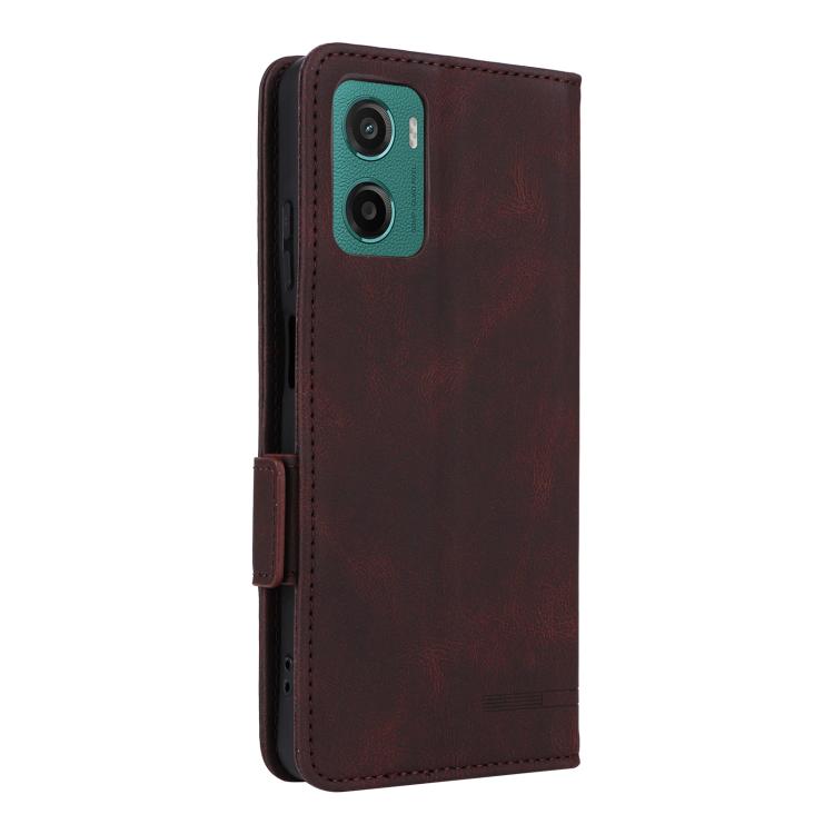 For Motorola Moto G05 / E15 Magnetic Clasp Leather Phone Case