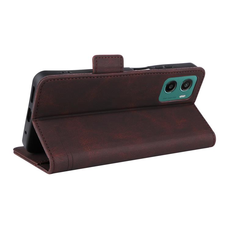 For Motorola Moto G05 / E15 Magnetic Clasp Leather Phone Case