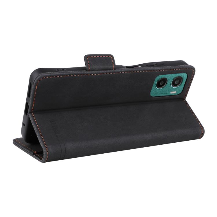 For Motorola Moto G05 / E15 Magnetic Clasp Leather Phone Case