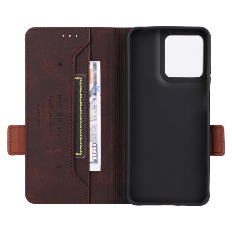For Motorola Moto G15 Magnetic Clasp Leather Phone Case