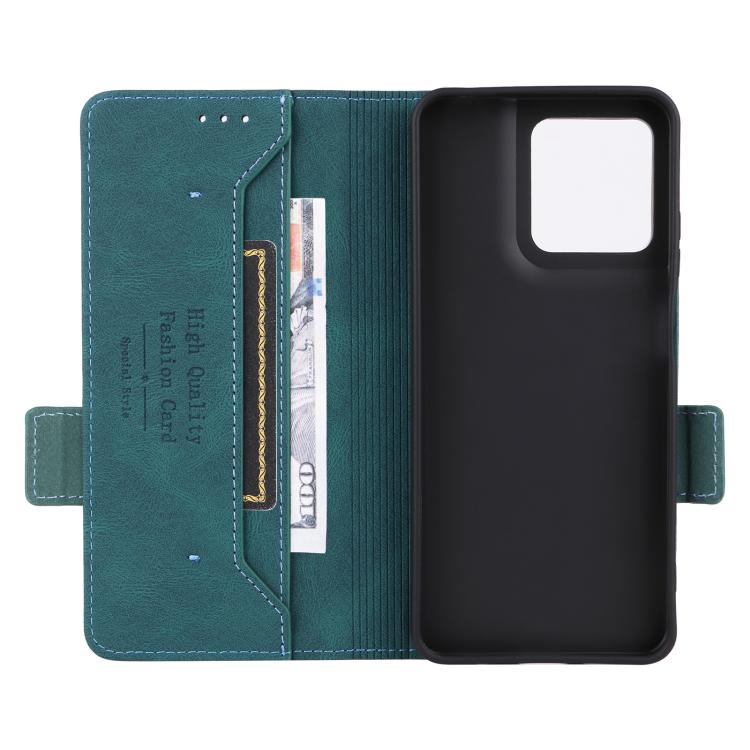 For Motorola Moto G15 Magnetic Clasp Leather Phone Case