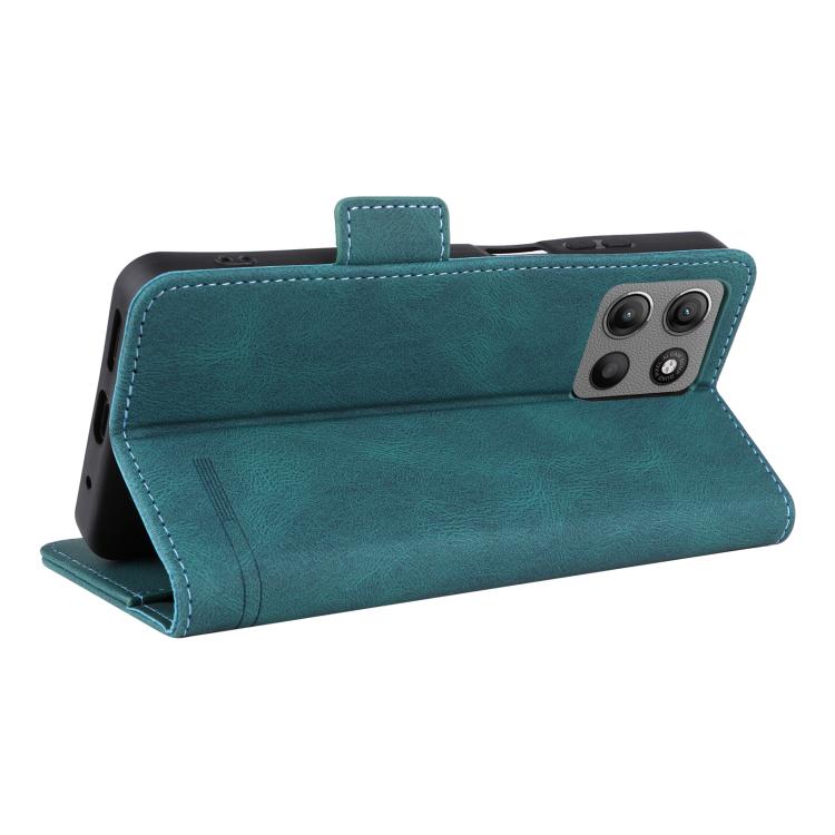 For Motorola Moto G15 Magnetic Clasp Leather Phone Case