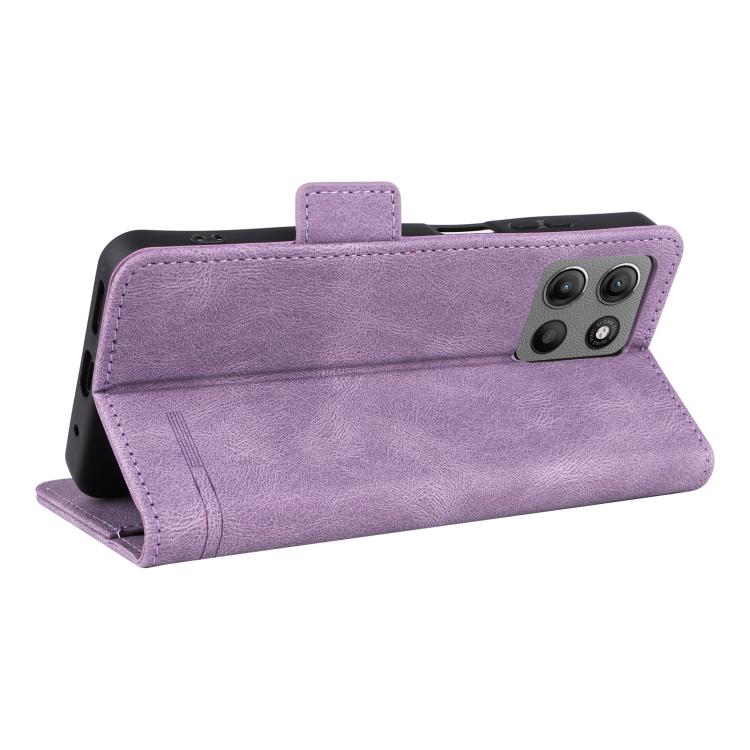 For Motorola Moto G15 Magnetic Clasp Leather Phone Case