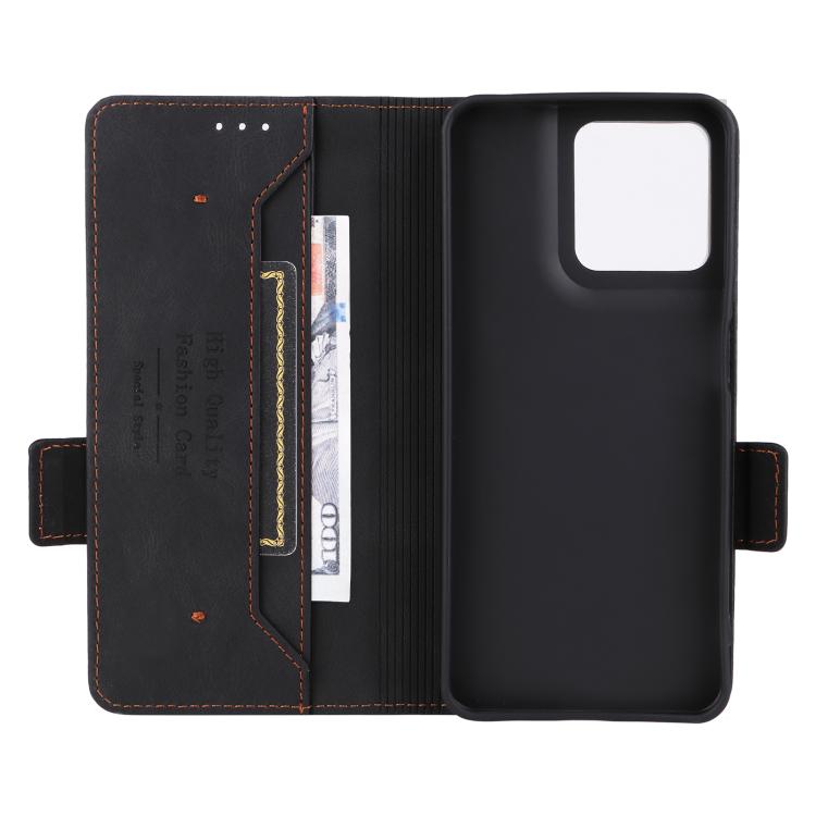 For Motorola Moto G15 Magnetic Clasp Leather Phone Case