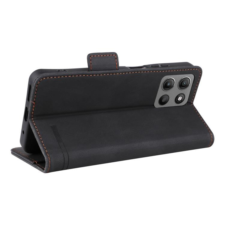 For Motorola Moto G15 Magnetic Clasp Leather Phone Case