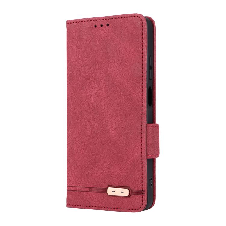 For Motorola Moto G15 Magnetic Clasp Leather Phone Case